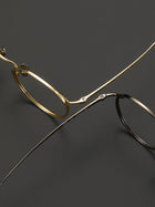 9.7g Ultra-Lightweight PURE Titanium Men's Eyeglass Frames - Slim & Comfortable Daily Use