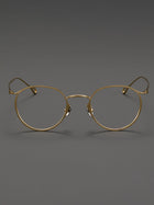 9.7g Ultra-Lightweight PURE Titanium Men's Eyeglass Frames - Slim & Comfortable Daily Use