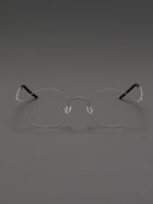 6.8g Ultra-Lightweight PURE Titanium Men's Eyeglass Frames - Slim & Comfortable Daily Use