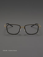 8.2g Ultra-Lightweight PURE Titanium Men's Eyeglass Frames - Slim & Comfortable Daily Use