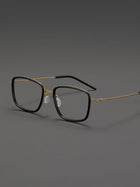 8.2g Ultra-Lightweight PURE Titanium Men's Eyeglass Frames - Slim & Comfortable Daily Use