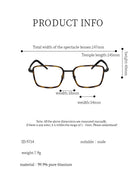 7.9g Ultra-Lightweight PURE Titanium Men's Eyeglass Frames - Slim, Sweat-Resistant & Fade-Proof for Business & Daily Comfort