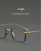9.8gUltra-Lightweight PURE Titanium Men's Eyeglass Frames