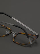 7.9g Ultra-Lightweight PURE Titanium Men's Eyeglass Frames - Slim, Sweat-Resistant & Fade-Proof for Business & Daily Comfort