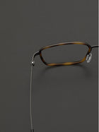 7.9g Ultra-Lightweight PURE Titanium Men's Eyeglass Frames - Slim, Sweat-Resistant & Fade-Proof for Business & Daily Comfort
