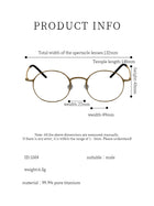6.8g Ultra-Lightweight PURE Titanium Men's Eyeglass Frames - Slim & Comfortable Daily Use