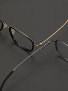 8.2g Ultra-Lightweight PURE Titanium Men's Eyeglass Frames - Slim & Comfortable Daily Use
