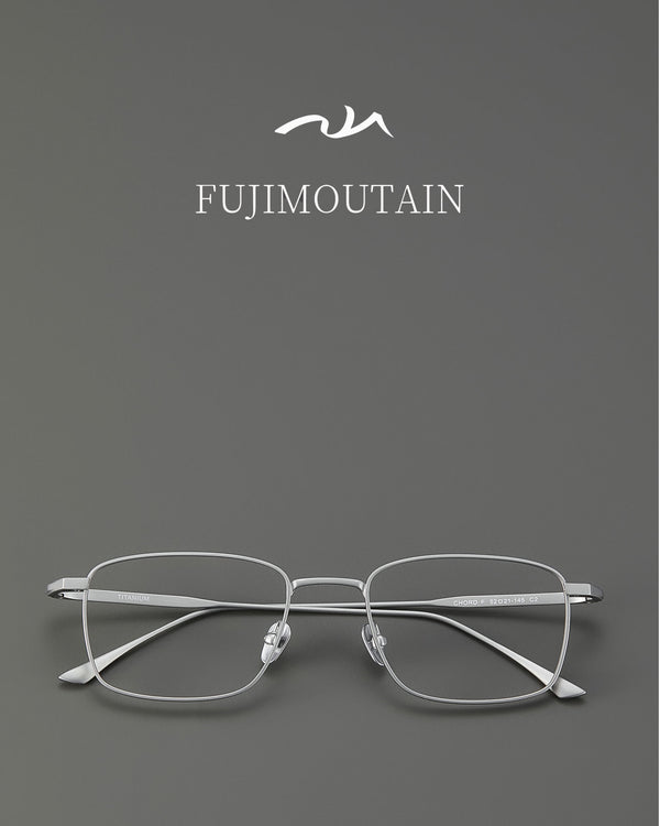 9.8gUltra-Lightweight PURE Titanium Men's Eyeglass Frames