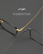 9.8gUltra-Lightweight PURE Titanium Men's Eyeglass Frames